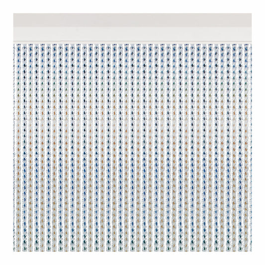 Verho Acudam Marina Ovet Monivärinen Ulkopuoli PVC Alumiini 90 x 210 cm