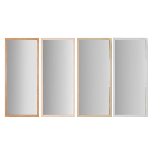 Seinäpeili Home ESPRIT Valkoinen Ruskea Beige Harmaa Kristalli polystyreeni 68 x 2 x 156 cm (4 osaa)