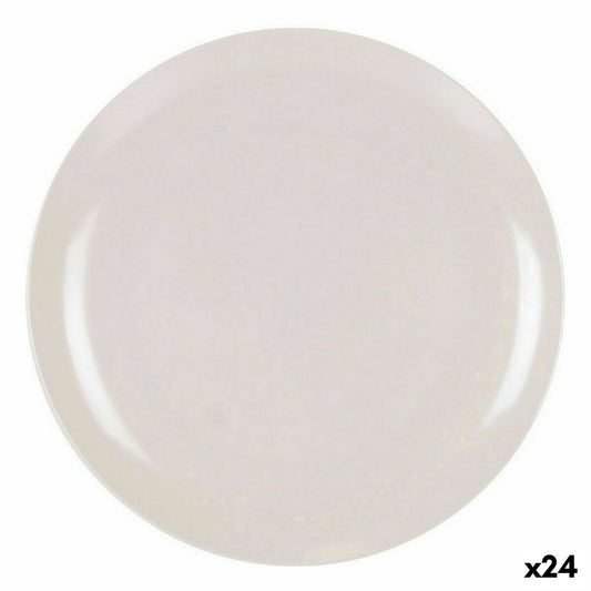 Salaattikulho La Mediterránea Melamiini Valkoinen 25 x 1,5 cm (24 osaa)