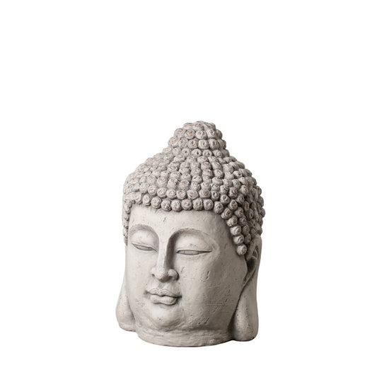 Veistos Buddha Harmaa Etninen 45,5 x 45,5 x 64 cm