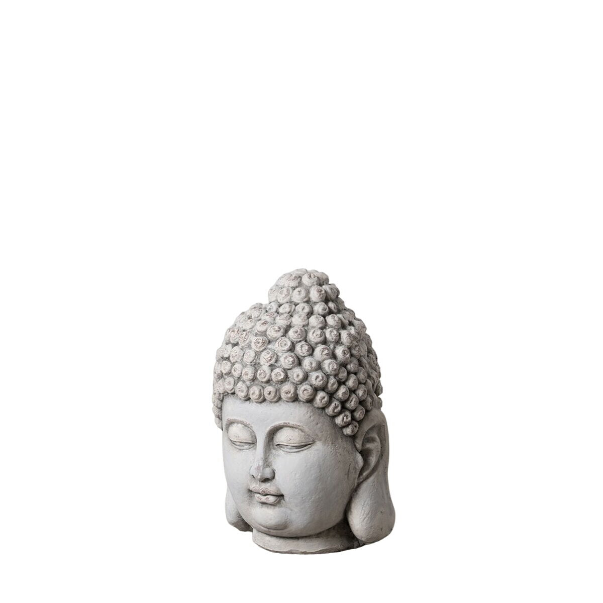 Veistos Buddha Harmaa Etninen 26,5 x 26,5 x 41 cm